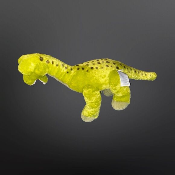 2019 Build a Bear Workshop Green Spotted Brachiosaurus BAB Dinosaur Plush Toy - Picture 7 of 9